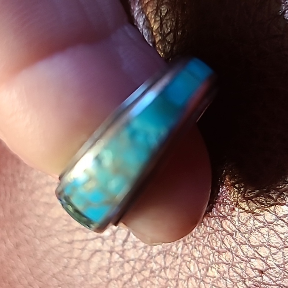 VINTAGE TURQUOISE RING - Picture 6 of 7